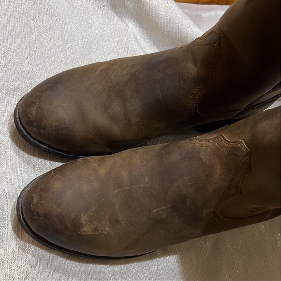 Ariat Heritage Roper Western Leather Country Boot - Picture 2 of 12